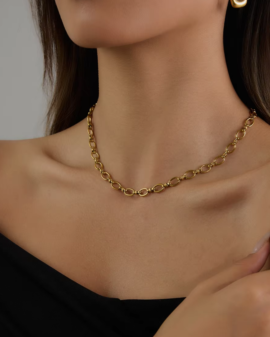 Tether Anchor Chain Necklace