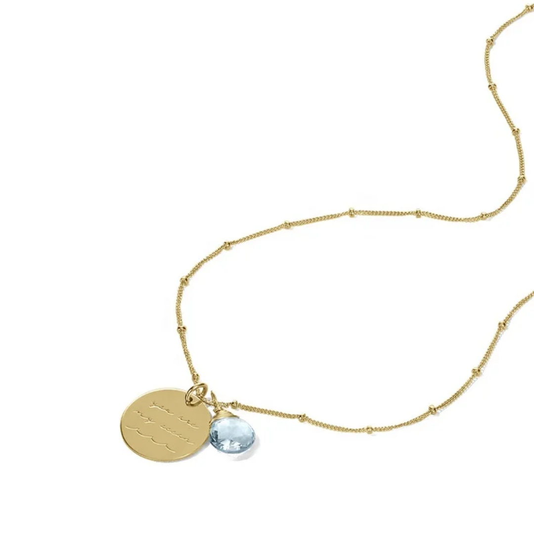 Cove You Are My Ocean Necklace