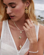 Load image into Gallery viewer, Cove Sand Dollar Necklace
