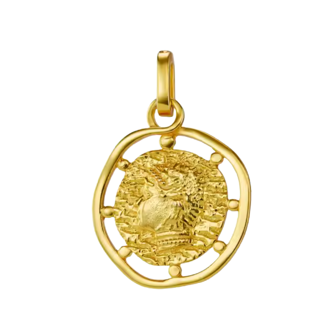 Grecian Medallion Charm