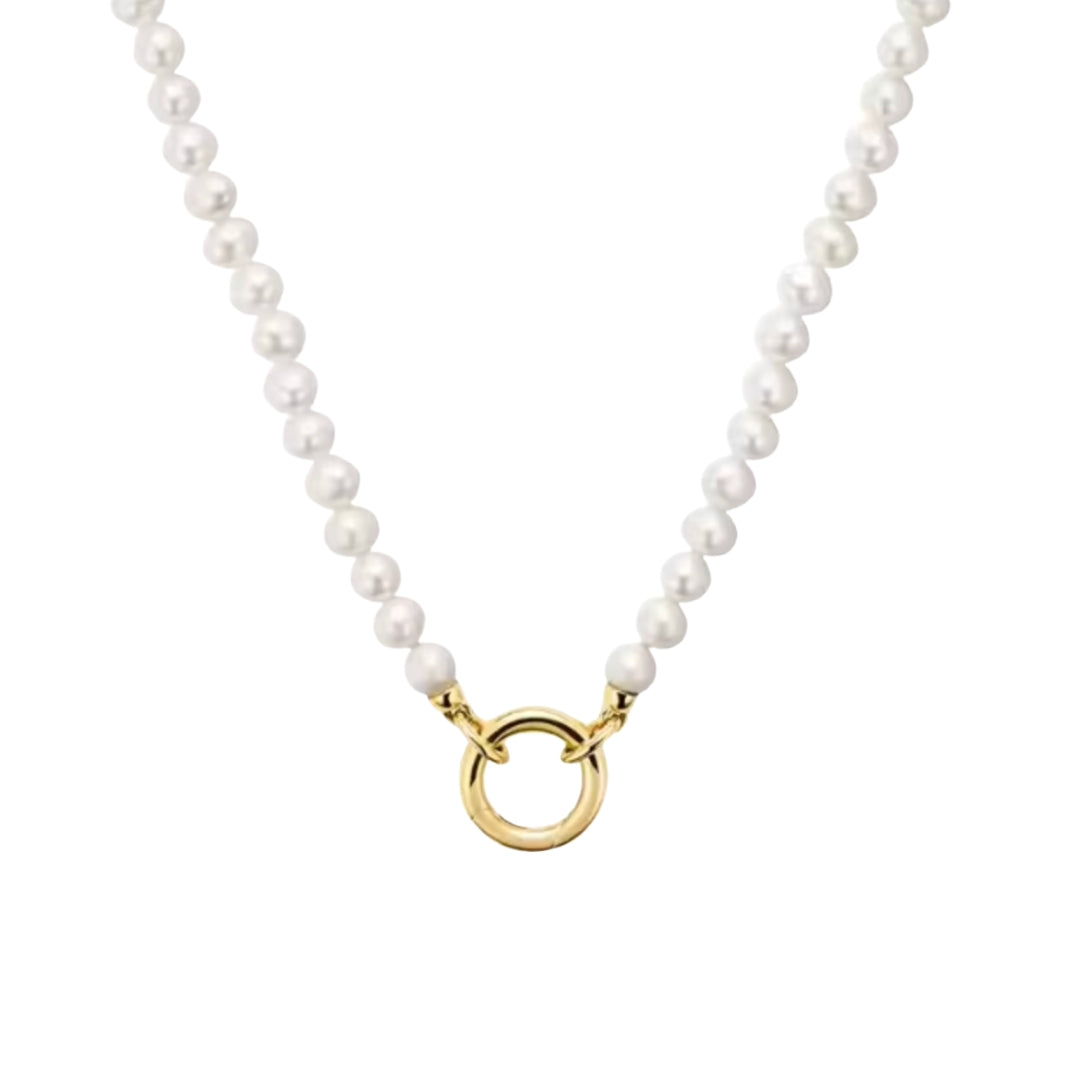 Ariel Freshwater Pearl Base Chain Necklace