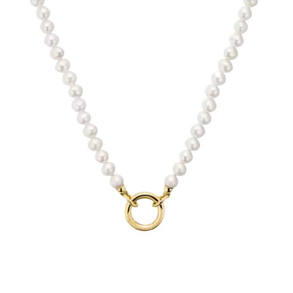 Ariel Freshwater Pearl Base Chain Necklace