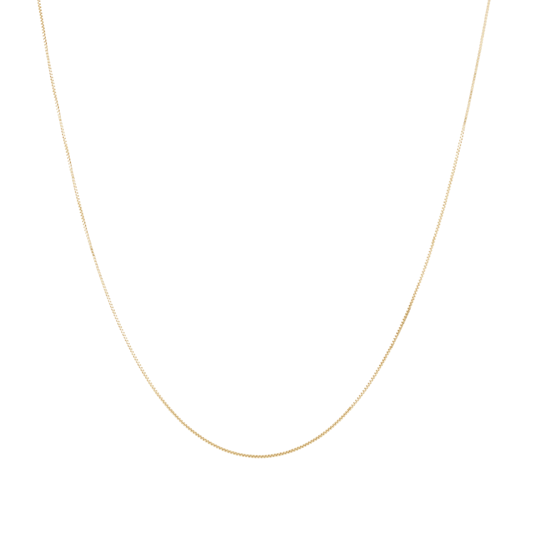 Box Chain Base Chain Necklace - Adjustable