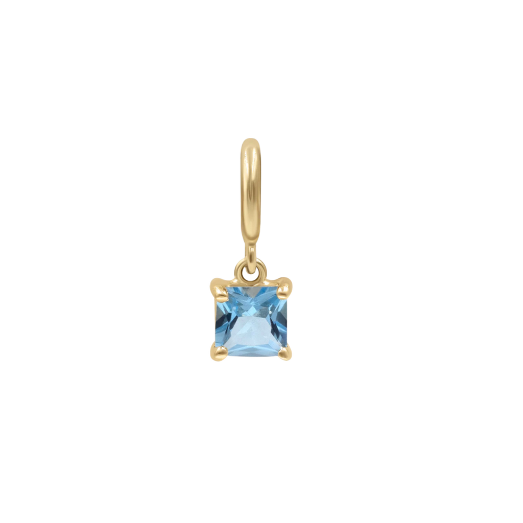 December Birthstone | Princess Blue Topaz cz