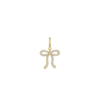 Load image into Gallery viewer, Diamond Bow Charm
