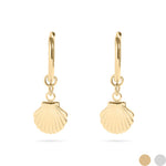 Load image into Gallery viewer, Cove Mermaid Shell Earrings
