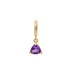 Load image into Gallery viewer, February Birthstone | Trillion Amethyst cz
