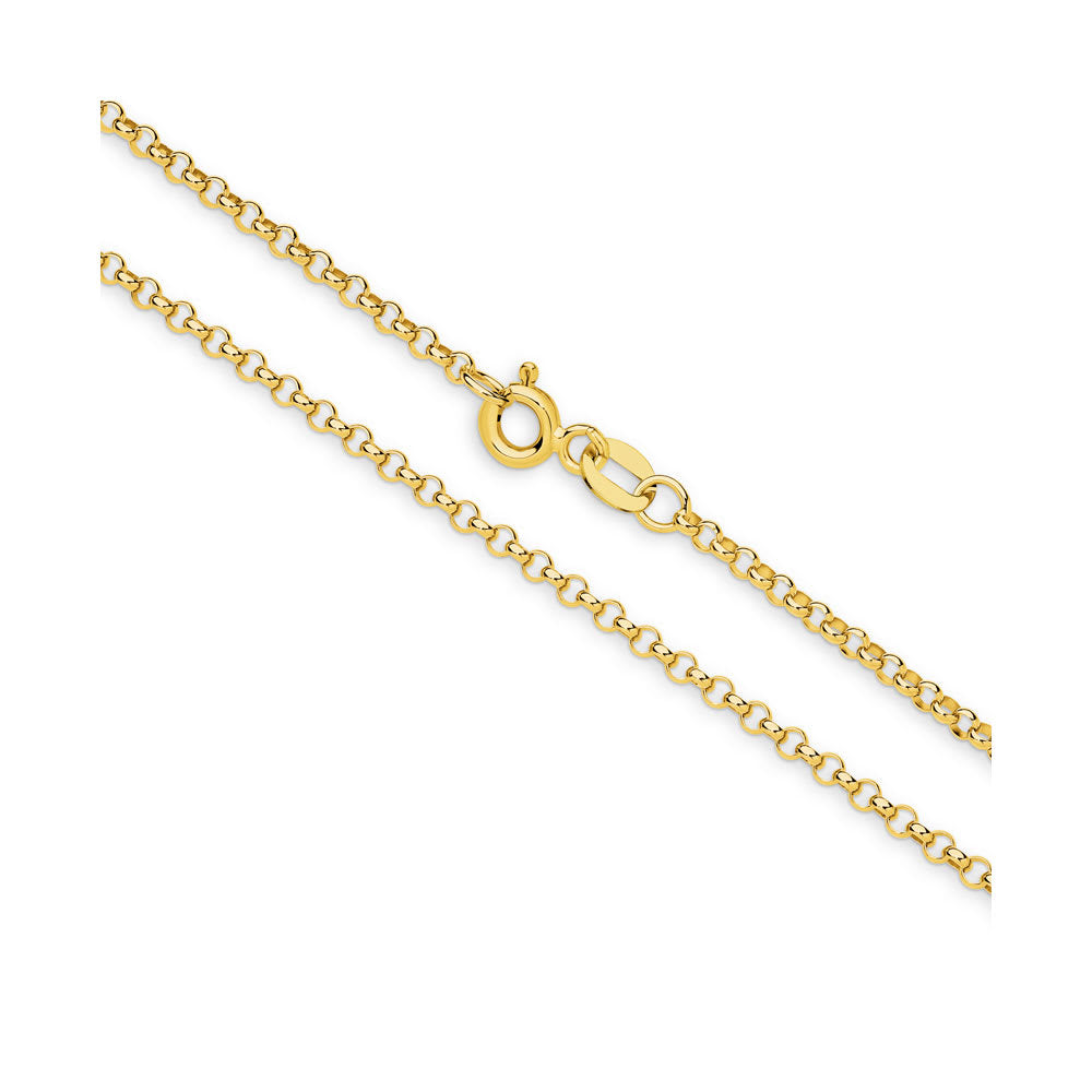 LOLA Petite Rolo Belcher Chain Necklace - Gold Filled