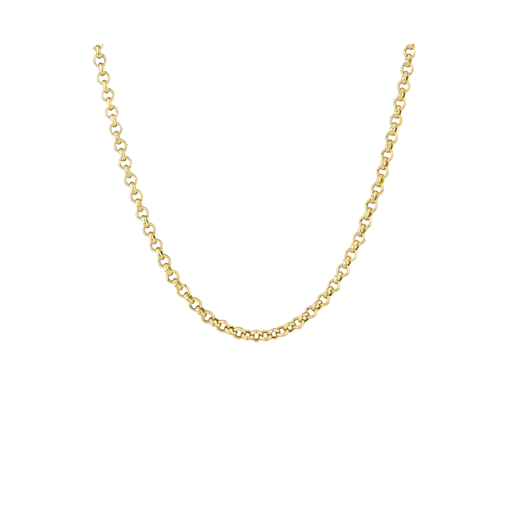 LOLA Petite Rolo Belcher Chain Necklace - Gold Filled