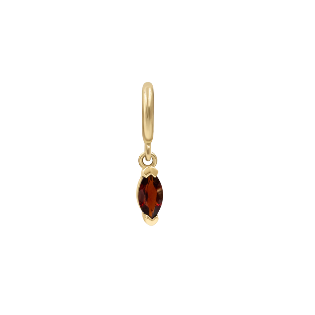 January Birthstone | Marquise Garnet cz