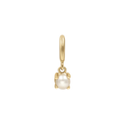 Load image into Gallery viewer, June Birthstone | Round Pearl cz
