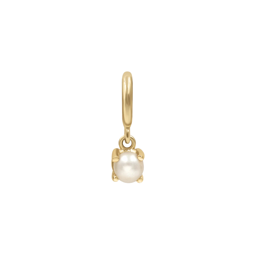 June Birthstone | Round Pearl cz