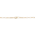 Load image into Gallery viewer, Long Box Base Chain Bracelet - Gold Filled
