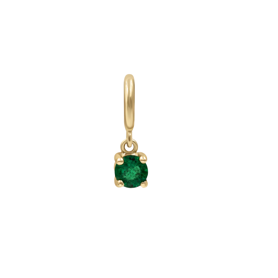 May Birthstone | Round Emerald cz