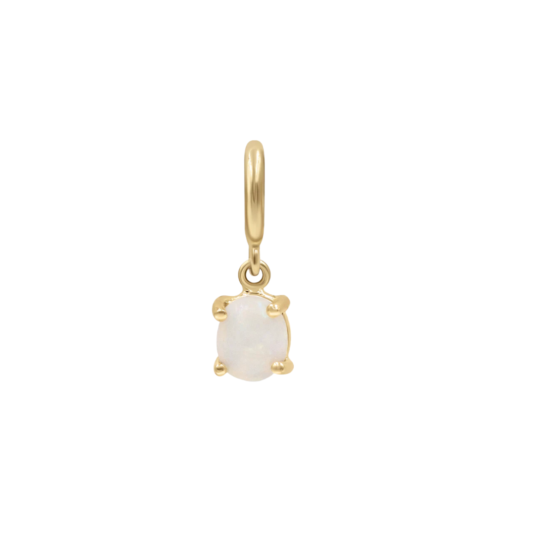 October Birthstone | Oval Australian Opal cz
