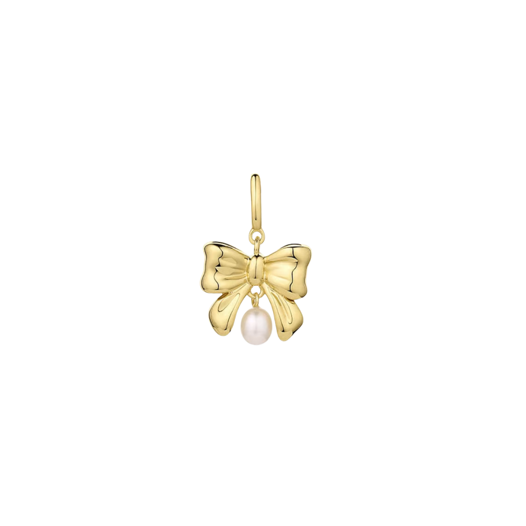 Pearl Bow Charm