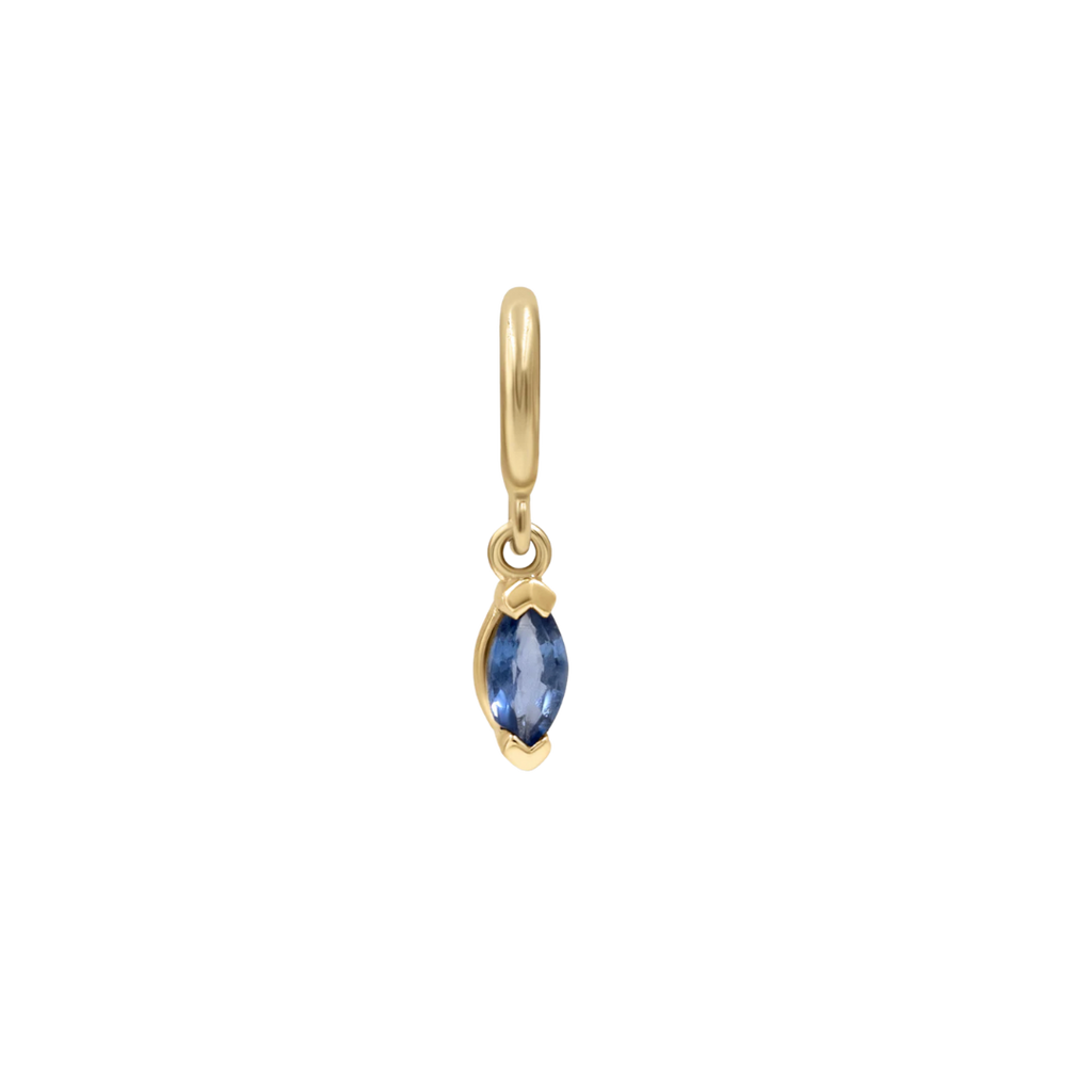 September Birthstone | Marquise Blue Sapphire cz