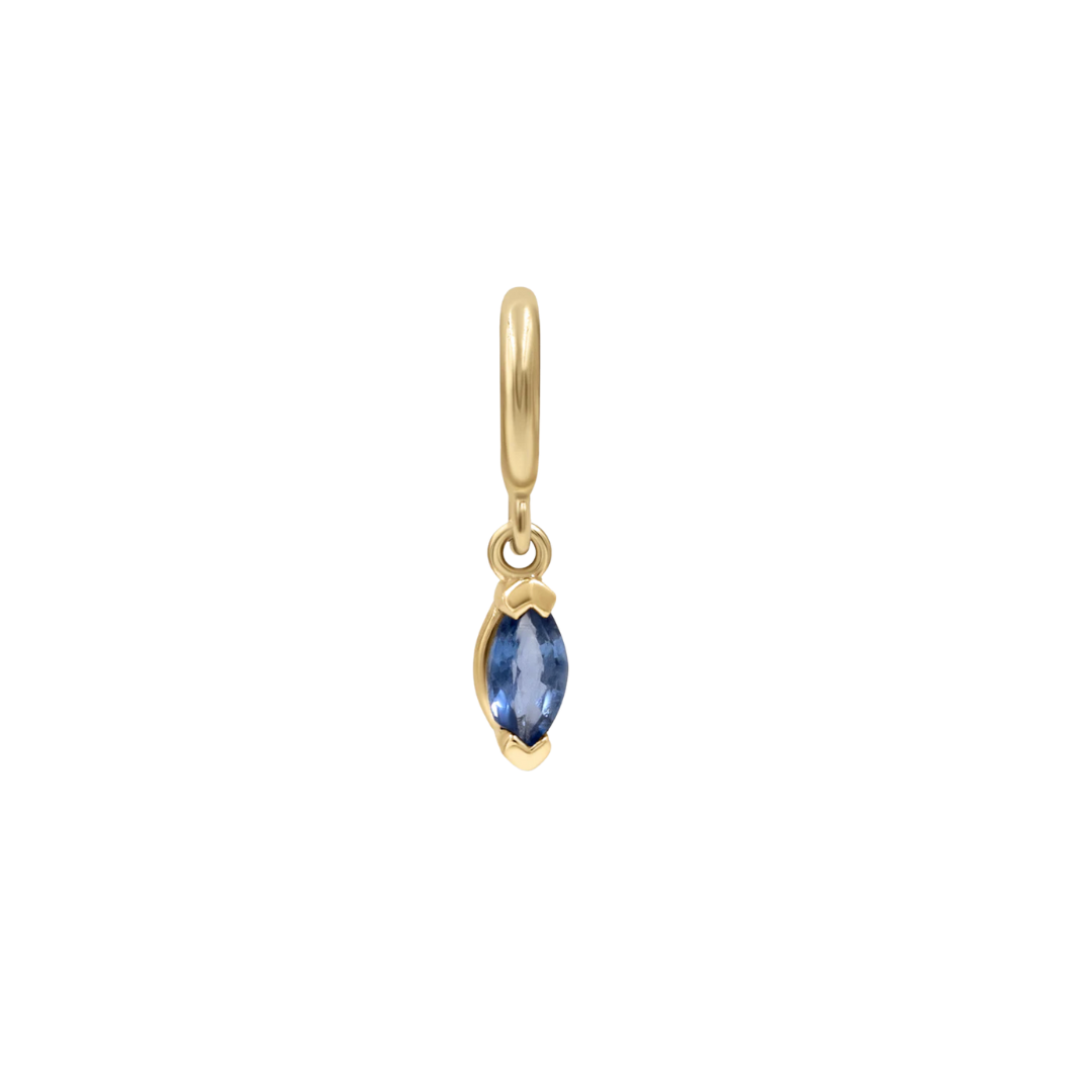 September Birthstone | Marquise Blue Sapphire cz