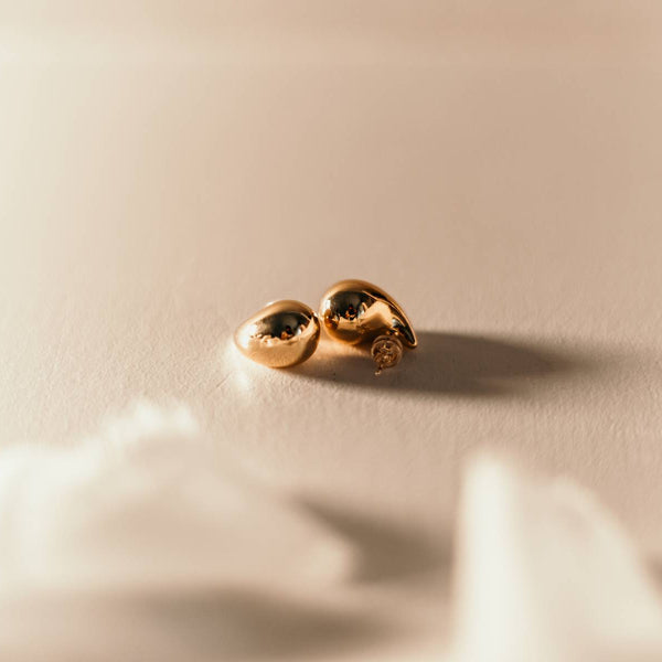 Gaia Teardrop Studs