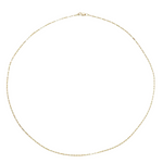 Load image into Gallery viewer, Long Box Base Chain Necklace - Gold Filled
