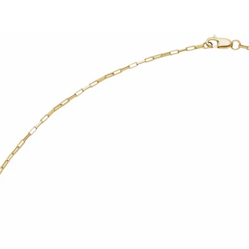 LEXI Long Box Chain Necklace - Gold Filled