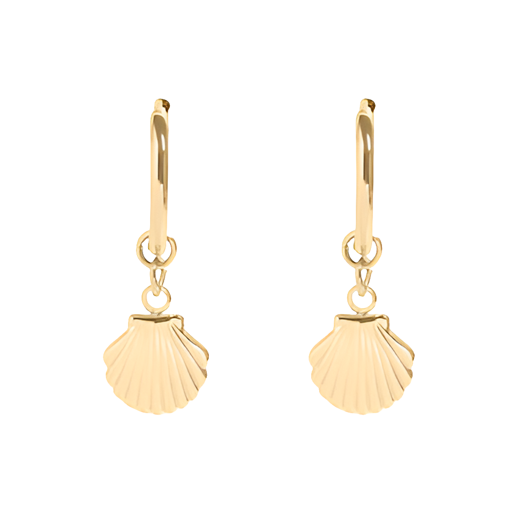 Cove Mermaid Shell Earrings