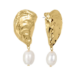 Load image into Gallery viewer, Cove Freshwater Pearl Earrings
