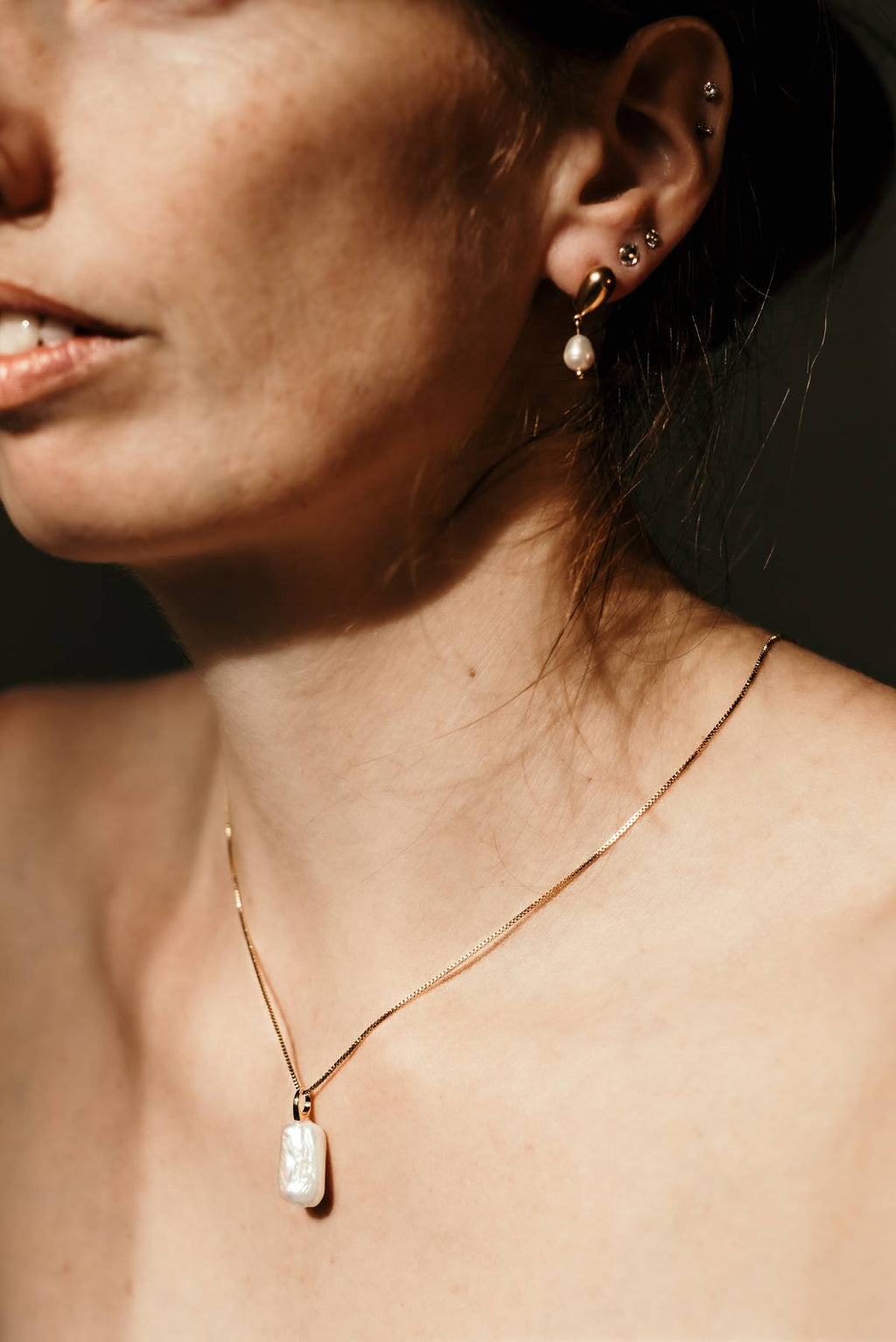 Nerissa Freshwater Pearl Drop Earrings