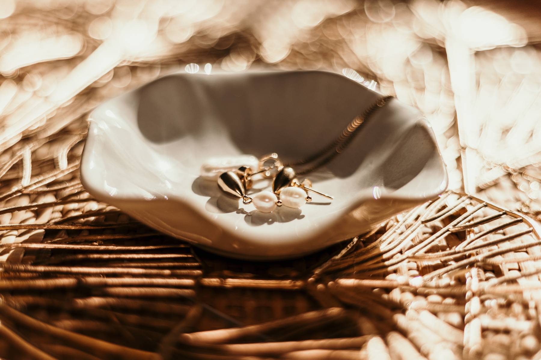 Nerissa Freshwater Pearl Drop Earrings